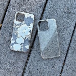 Two iphone 13 pro max cases